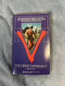 Vintage 1985 First Printing “V" Visitor TV Paperback Book The Crivit Experiment. - Picture 1 of 6