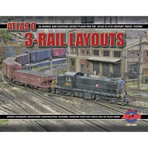 Atlas 6008 O Scale Layout Book 2nd Ed. 36 Layout Plans for 21st Century Track - Picture 1 of 1