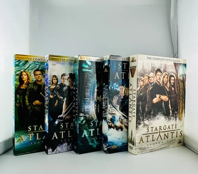 Stargate Atlantis DVD Lot – Seasons 1, 2, 3, 4 & 5 (Complete Series) 5-Disc Set - Image 1 of 2