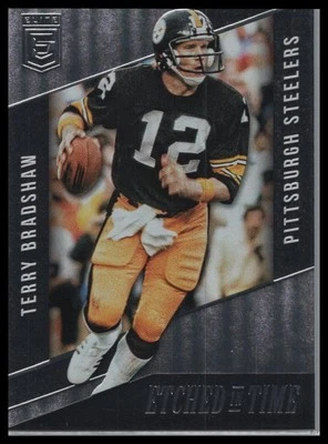 2016 Donruss Elite #ET-TE Terry Bradshaw Etched in Time - Image 1 of 2