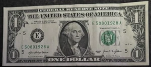 2021 Richmond $1 Bill May 8th 1928 Birthday/Anniversary Double Pair Note - Picture 1 of 2