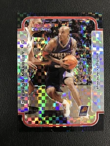 2003-04 Bowman #13 Stephon Marbury Chrome X-fractor /150 Phoenix Suns - Picture 1 of 2