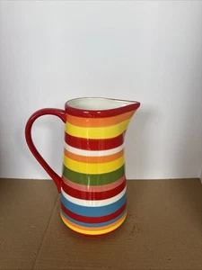 Home Accents Simply Stripe Pitcher Vase - Picture 1 of 1