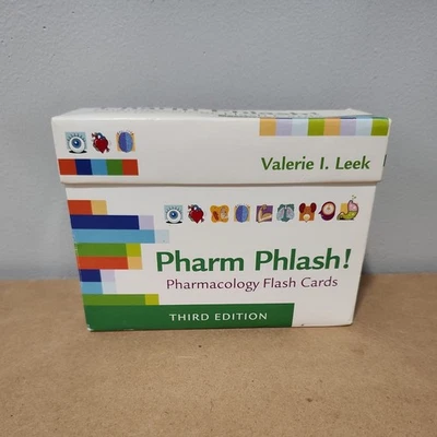 Pharm Phlash! : Pharmacology Flash Cards by Valerie I. Leek Third Edition - Image 1 of 4