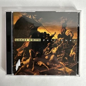 Great White- Sail Away Anaheim Live 2 CDs Zoo/BMG 1994 OOP No Scratches - Picture 1 of 4