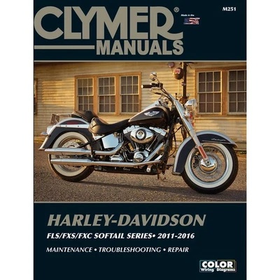 Manual Clymer para Harley-Davidson Softail '11-'16 CM251 Foto 1 de 4
