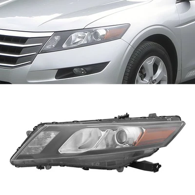 Left&Right Side Headlamp Halogen Headlight W/O DRL For Honda Crosstour 2010-2012 Foto 1 de 4