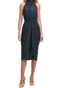 New $129 Tommy Hilfiger Women's Knee Length Sleeveless Sheath Dress Size 2 - Picture 1 of 9