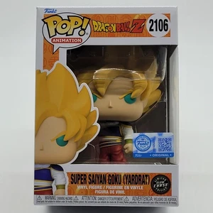 Funko Pop! Super Saiyan Goku (Yardrat) Exclusive Glow Chase #2106 Dragon Ball Z - Foto 1 di 13