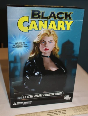Figura Coleccionista SELLADA 2008 DC Direct Black Canary Escala 1/6 Deluxe 13" Nueva Foto 1 de 4