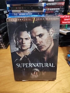 Supernatural The Complete Seventh Season 7 (DVD, 2012, 6-Disc Set) Sealed - Picture 1 of 6
