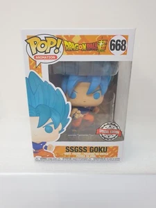 SSGSS Goku 668 Funko Pop Dragon Ball Z Animation Special Edition Vinyl - Picture 1 of 6
