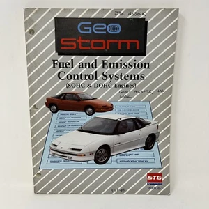 Geo Storm 1989 sistemas de control de combustible y emisiones manual de entrenamiento motor SOHC DOHC - Imagen 1 de 6