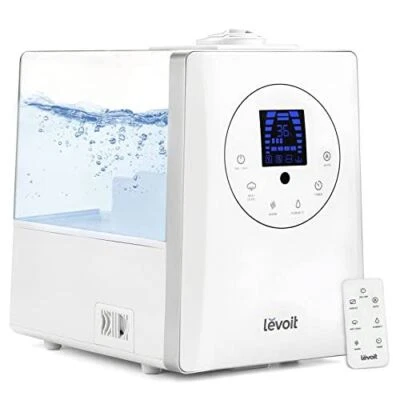 LEVOIT Humidifiers for Bedroom Large Room 6L Warm and Cool Mist for Families Pla - Image 1 of 4
