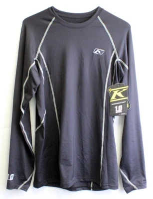 Camisa Klim Aggressor Manga Larga Negra Pequeño Número de Pieza - 3356-006-120-000 Foto 1 de 2