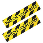 Double the Safety: 2Pcs Caution Signs for Slippery Floors & Uneven Surfaces