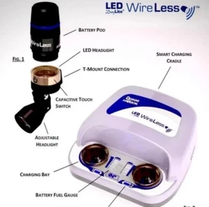 #001 Designs for Vision Dental Loupes HDi Wireless Touch-less headlight 7YR War - Picture 1 of 11