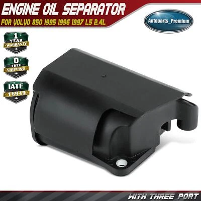 New Engine Oil Seperator Crankcase for Volvo 850 1995 1996 1997 L5 2.4L B5254FS - Image 1 of 4