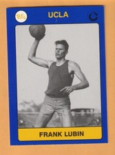 Frank Lubin UCLA Bruins 1991 Card #78 1936 US Olympic Gold Medal 9E