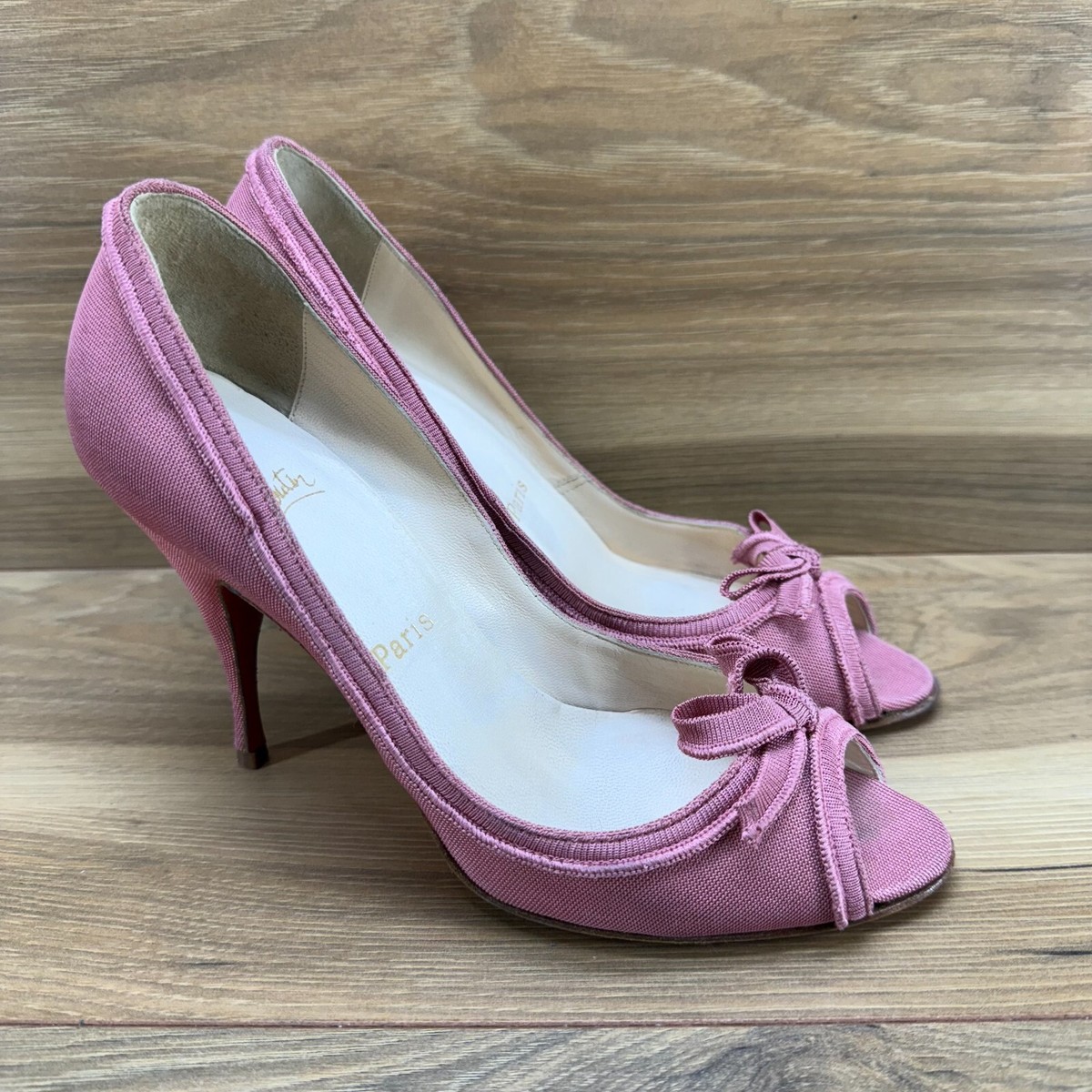 Christian Louboutin♡ピンクフリル CL13125S-Christian-Louboutin--