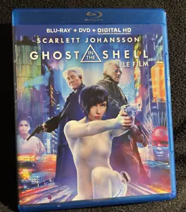 Ghost In The Shell Blu-Ray+DVD+Digital HD Movie (2017) - Picture 1 of 1