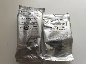 Lexmark 41 and 42 Original Black & Tri-Colour Ink Cartridges - Genuine!! - Picture 1 of 5