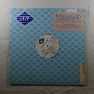 Billy Ocean I Sleep Much Better PROMO SINGLE Vinyl Record Album - Picture 1 of 4