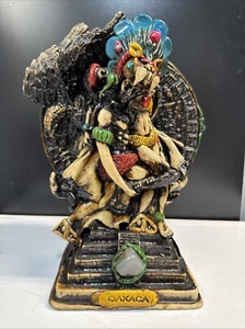 Oaxaca Skulptur Liebhaber Opfer Popocatépetl und Iztaccíhuatl Azteken Kalender - Bild 1 von 11