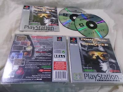 Command & Conquer PS1 (KOMPLETT) Platin FRANZÖSISCHE VERSION Sony Playstation - Bild 1 von 2