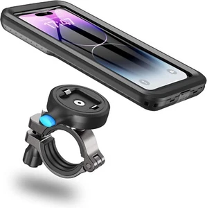 Cozycase Universal Bike Motorcycle Phone Mount Waterproof for Phones to 6.8inch - Zdjęcie 1 z 9