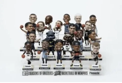 Memphis Grizzlies 20th anniversary bobblehead collection Ja Morant Jaren Jackson Cover