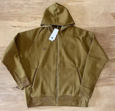 Chaqueta con Capucha Adidas Patrick Mahomes ZNE Bronce Strata IM8085 Para Hombre Talla L $110 Foto 1 de 4