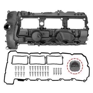 Valve Cover w/ Gasket+Cap 11127570292 For BMW N55 135i 335i 535i 640i 740i A1 - Picture 1 of 15