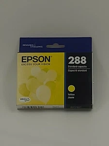 NEW Epson 288 Yellow Ink Cartridge T288420 Exp 5/21 - Picture 1 of 2