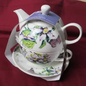 Tea for One Set - National Trust Scrambling Clematis - Bild 1 von 4