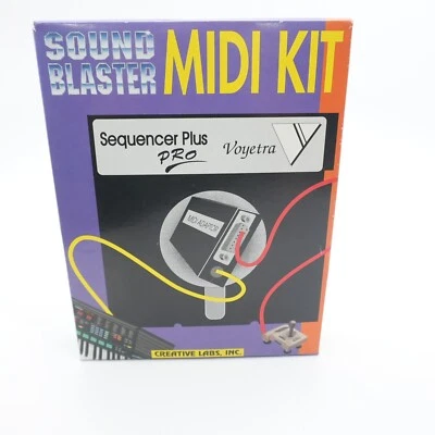 Creative Labs Inc. Sound Blaster MIDI Kit Voyetra Sequencer Plus Software  - Image 1 of 4