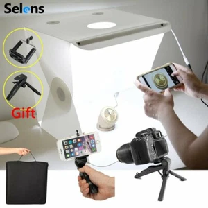40cm Light Room Photo Studio Photography LED Lighting Tent Backdrop Cube Box - Picture 1 of 12