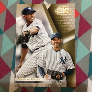Mariano Rivera #74 yankees Class 3 Version 04/10 made 2018 Topps Gold Label 5x7 - Picture 1 of 2
