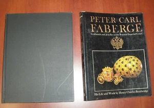 1949 Peter Carl Faberge Book His Life And Work by H.C. Bainbridge 1966 - Imagen 1 de 3