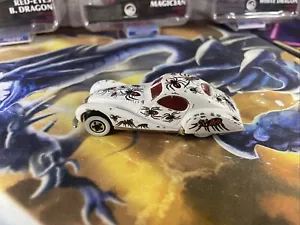 Vintage 1993 Hot Wheels Tattoo Machines Spiderider White Talbot-Lago - Picture 1 of 6