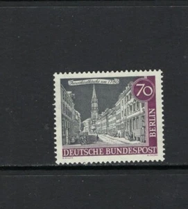 Alemania Berlín 1962 VISTA DEL ANTIGUO BERLÍN, IGLESIA PARROQUIAL SC 9N204 MNH - Imagen 1 de 1