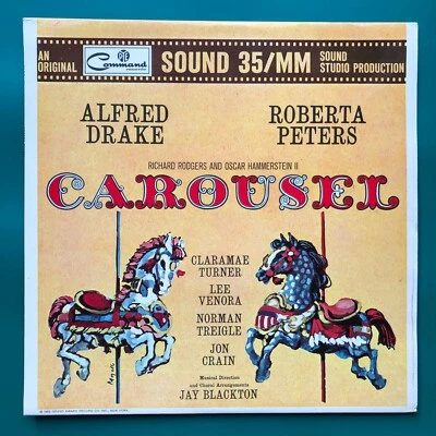 Rodgers & Hammerstein CAROUSEL Studio Musical LP Alfred Drake Roberta Peters EX - Image 1 of 4