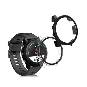 2x Coque cadre écran compatible avec Garmin Forerunner 255 255 Music - Zdjęcie 1 z 8