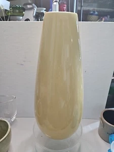 Grande vaso vintage Royal Haeger ceramica gialla raro metà secolo MCM - Foto 1 di 2