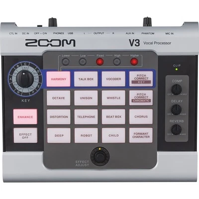 Processador vocal Zoom V3 multi-efeitos - Imagem 1 de 4