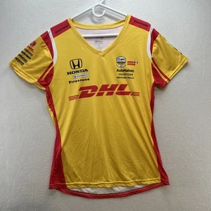 IndyCar Jersey Size Large Romain Grosjean #28 Racing Jersey DHL NWT Women VNeck - Picture 1 of 19