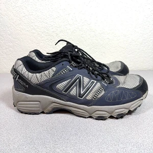 Scarpe da trail running New Balance 412 uomo 10 4E larghe grigio navy sneakers MTE412N1 - Foto 1 di 11