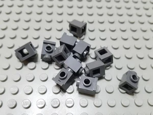 LEGO Lot of 12 Dark Bluish Gray 1x1 Headlight Bricks - Picture 1 of 1