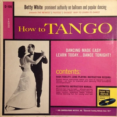 Betty White - How To Tango (LP, Album, RE) (Very Good Plus (VG+)) - Image 1 of 4