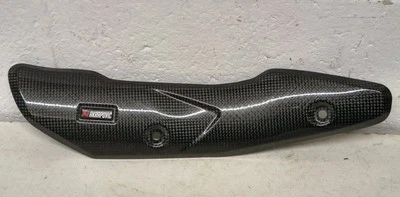 Kawasaki Z900 Akrapovic Carbon Exhaust Silencer Heat Shield Cover P-HSK9S01/1 - Image 1 of 4
